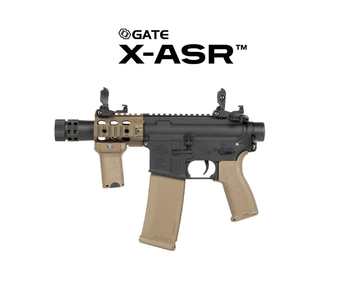 Réplique longue airsoft Specna Arms SA-E18 X-ASR 6 mm — Noir — Réf. SA00073