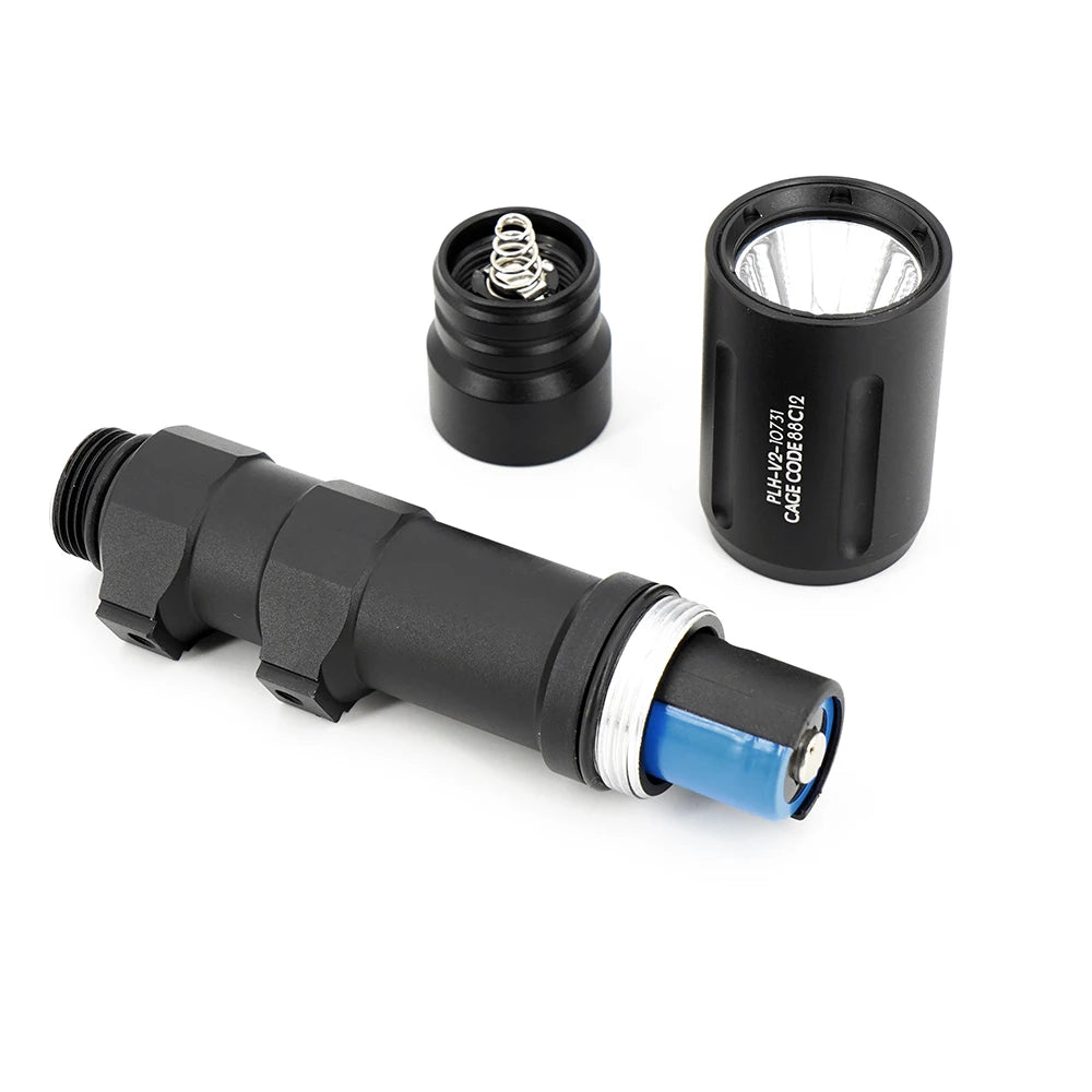 Lampe tactique type PLHv2 – version longue ou courte