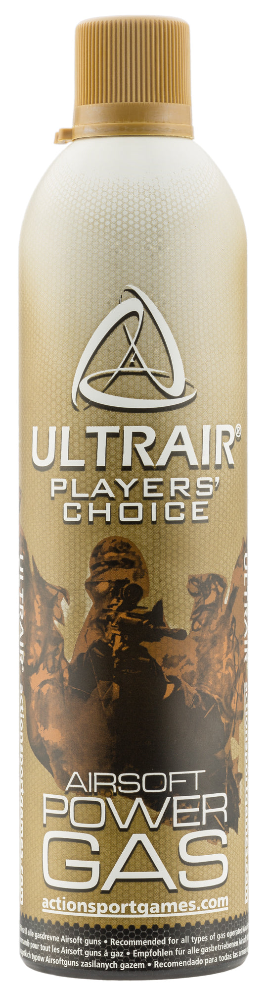 Ultrair Power airsoft Propellent Gas 570 ml – Carton de 36 bouteilles – ASG