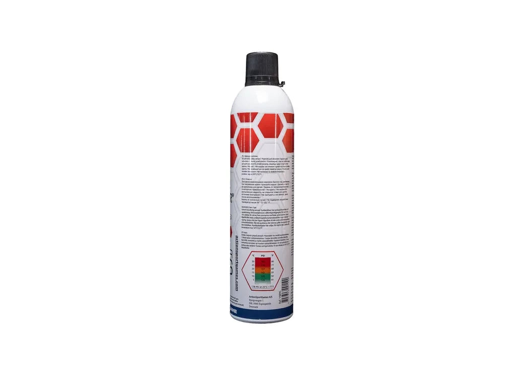 Bouteille de Gaz airsoft Ultrair Rouge ASG
