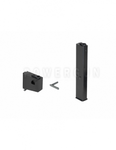 Adaptateur Ares M4 + chargeur 9 mm 45 billes — Réf. AR40084