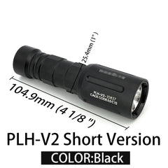 Lampe tactique type PLHv2 – version longue ou courte
