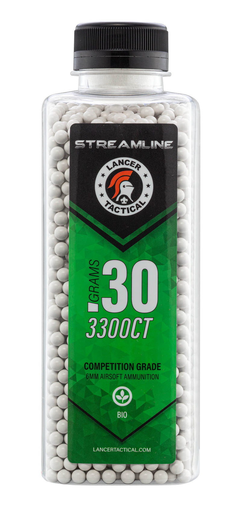 Billes Airsoft BIO 0,30 g Streamline – 3300 Lancer Tactical