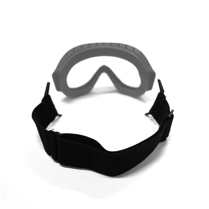 Tresse de maintien ignifugée noire en nylon polyester pour CHRONOSOFT -  Bollé