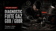 Diagnostic fuite gaz GBB / GBBR – chargeur, valves, joints et nozzle