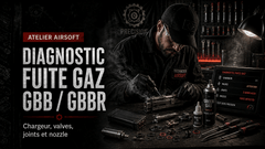 Diagnostic fuite gaz GBB / GBBR – chargeur, valves, joints et nozzle
