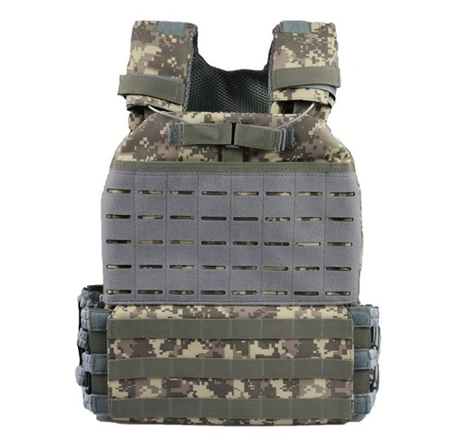 Gilet tactique Airsoft MOLLE à ouverture rapide