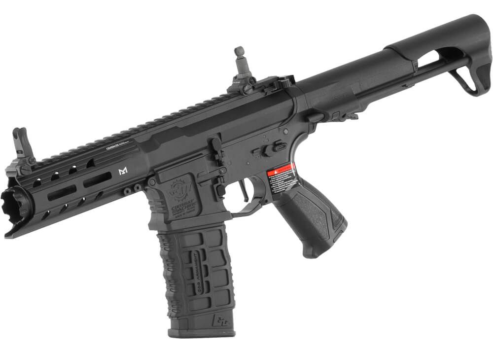 Réplique longue airsoft G&G ARP 556 V2S 6 mm — Noir — Réf. S13093 — composant du pack AW