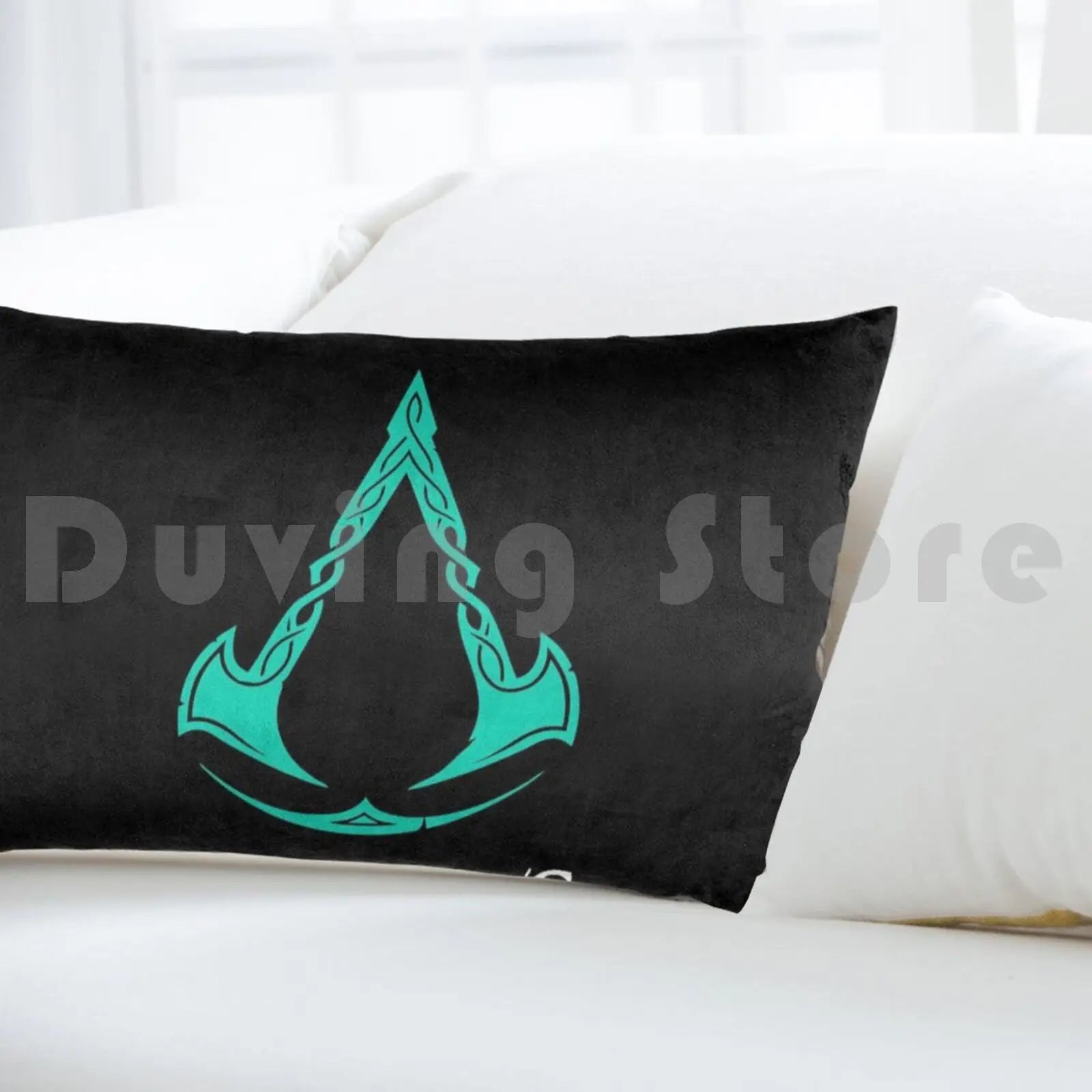 Taie d’oreiller logo Assassin’s Creed Valhalla – 3 tailles