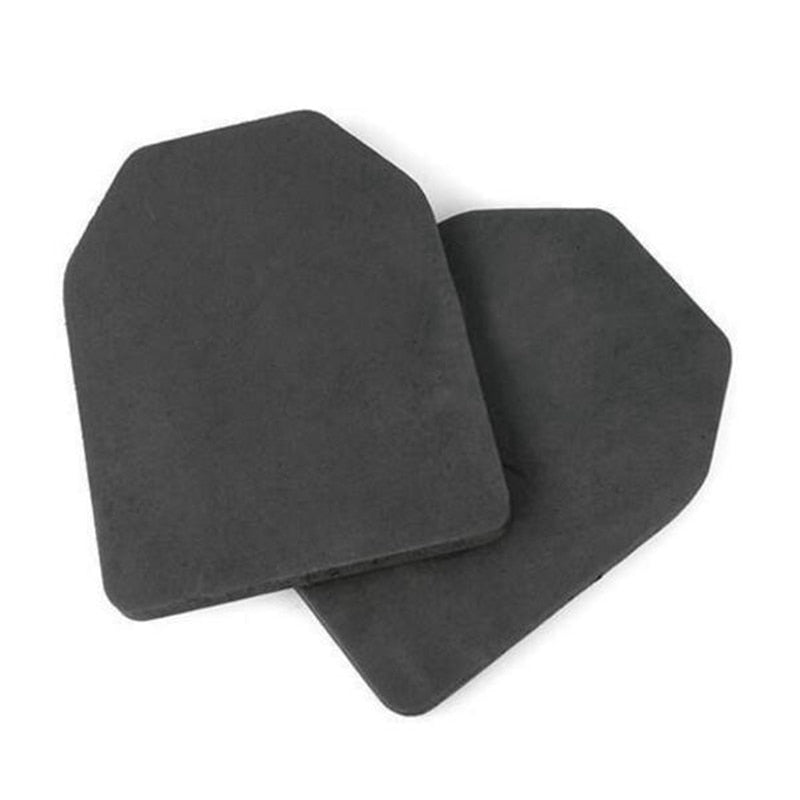 Lot de 2 plaques factices en mousse EVA type SAPI