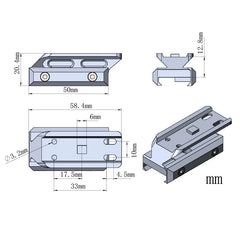 Monture Picatinny pour viseurs Maverick et Scrapper – Vector Optics