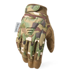 Gants tactiques doigts longs compatibles écran tactile