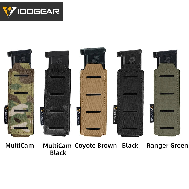 Porte-chargeur MOLLE 9 mm laser-cut – IDOGEAR