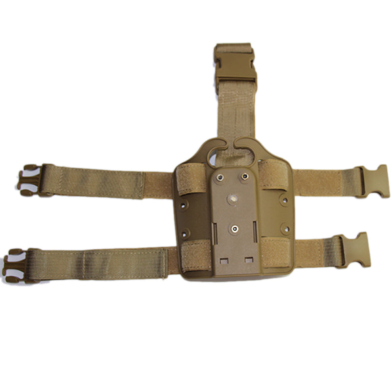 Holster universel de cuisse pour répliques de poing avec accessoires
