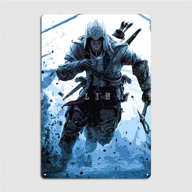 Plaque métallique Connor – Assassin’s Creed III