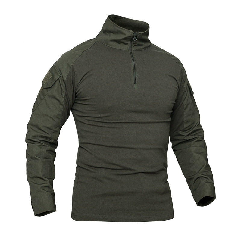 Combat Shirt tactique type UBAS – M à 5XL