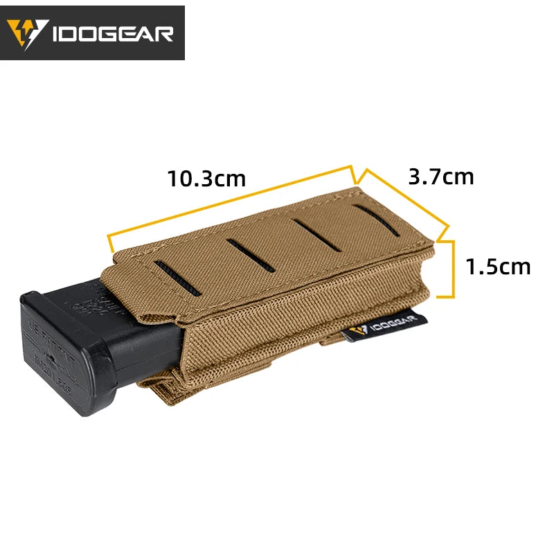 Porte-chargeur MOLLE 9 mm laser-cut – IDOGEAR