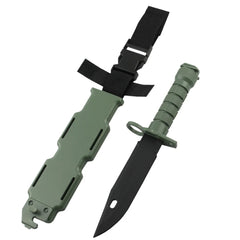 Couteau factice M9 souple pour entraînement et cosplay