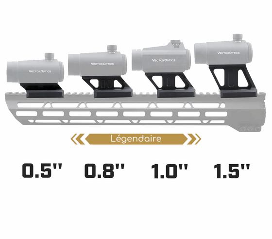 Monture Picatinny Maverick et Scrapper Vector Optics – visuel 1