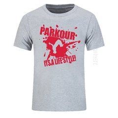T-shirt Parkour « It’s a Lifestyle » en coton