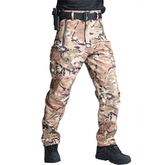 Pantalon cargo tactique multipoches doublé polaire – Plusieurs camouflages