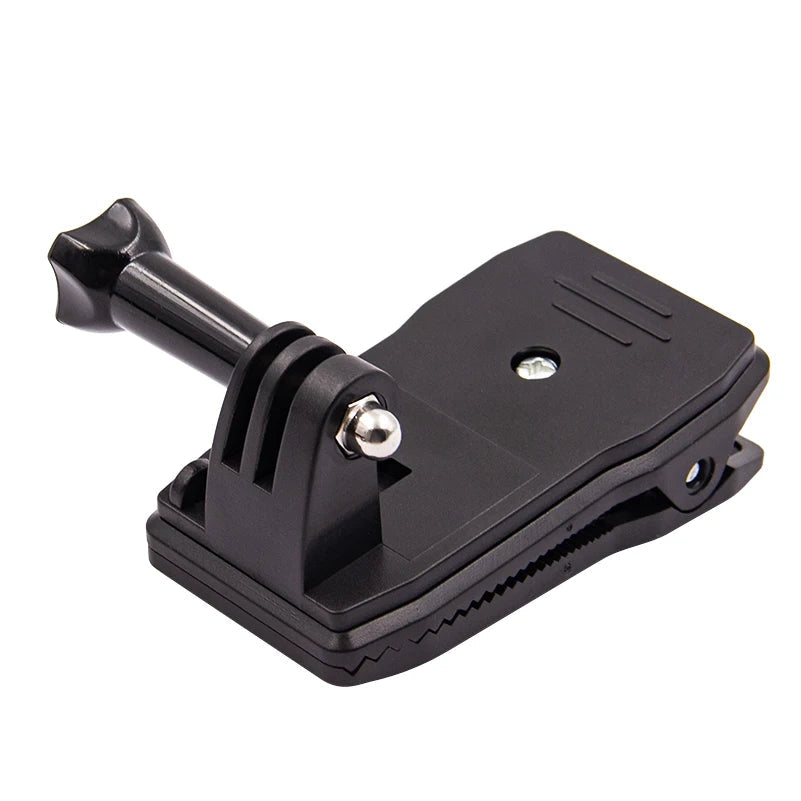 Clip rotatif 360° pour caméra d’action – sac, ceinture ou casquette