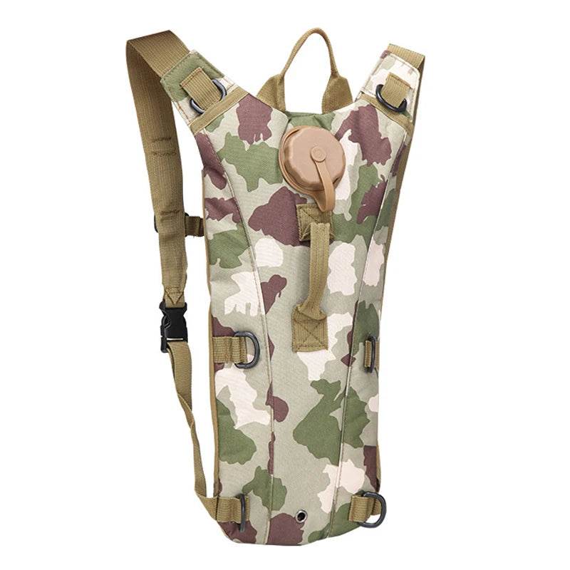 Sac d’hydratation tactique 3 L – plusieurs camouflages