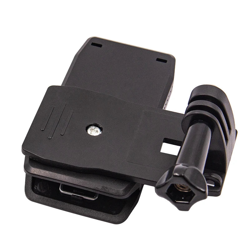 Clip rotatif 360° pour caméra d’action – sac, ceinture ou casquette