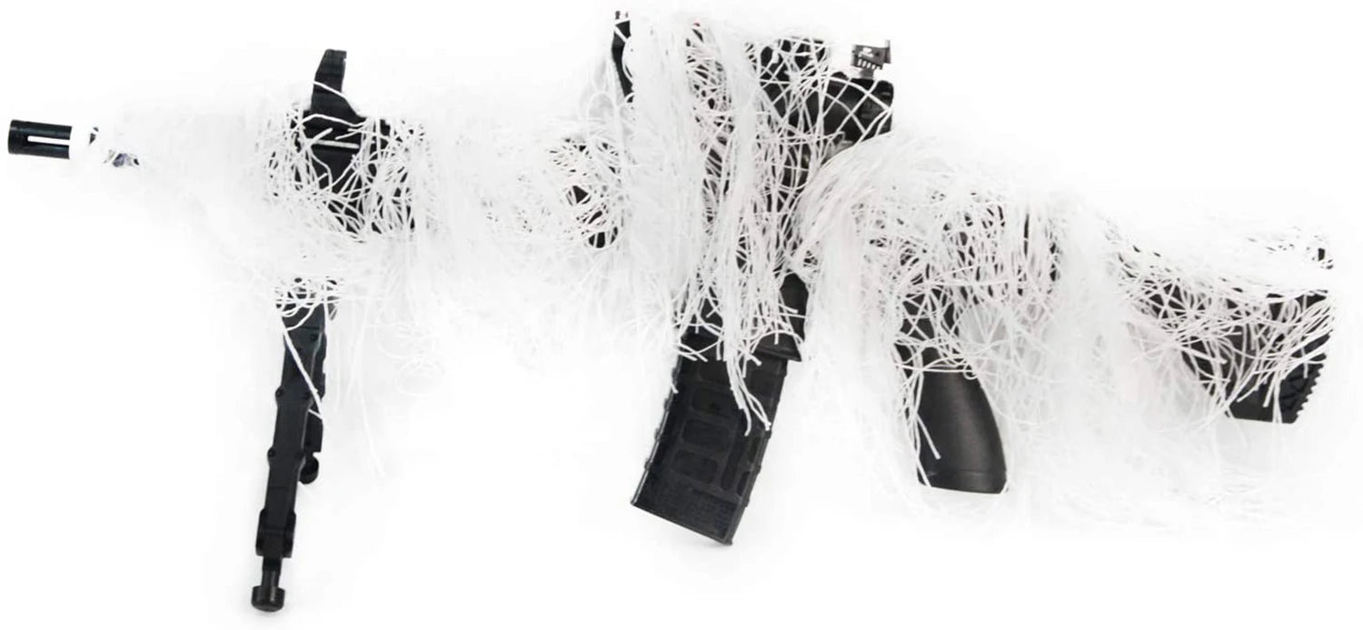 Bande camouflage type ghillie 1,2 m pour réplique Airsoft