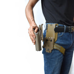 Sangle de cuisse pour plateforme holster QLS – Airsoft