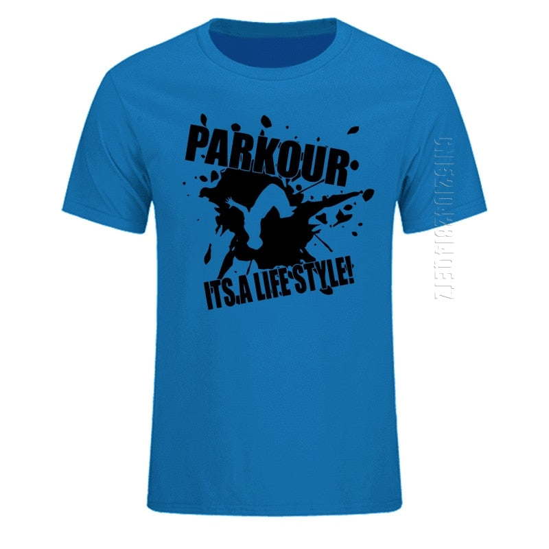 T-shirt Parkour « It’s a Lifestyle » en coton