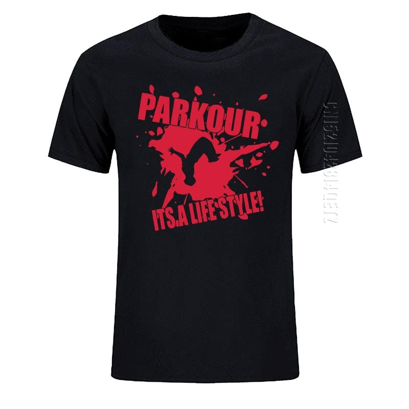 T-shirt Parkour « It’s a Lifestyle » en coton