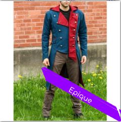 Manteau long Assassin’s Creed Unity – S à 5XL
