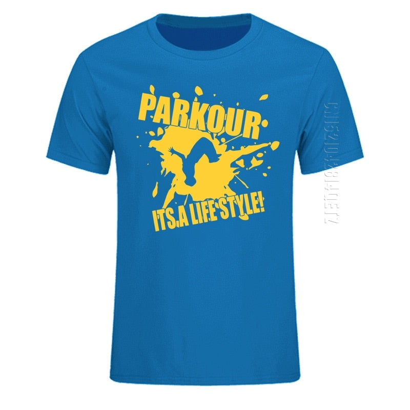T-shirt Parkour « It’s a Lifestyle » en coton