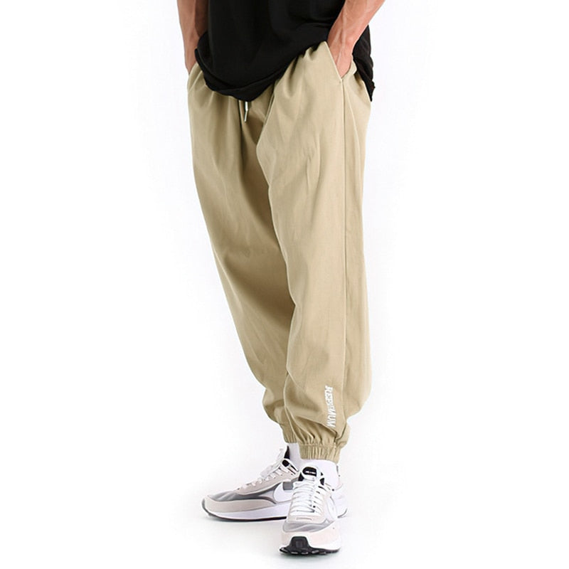 Pantalon de sport baggy à cordon
