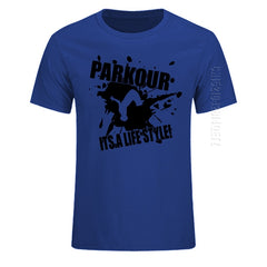 T-shirt Parkour « It’s a Lifestyle » en coton