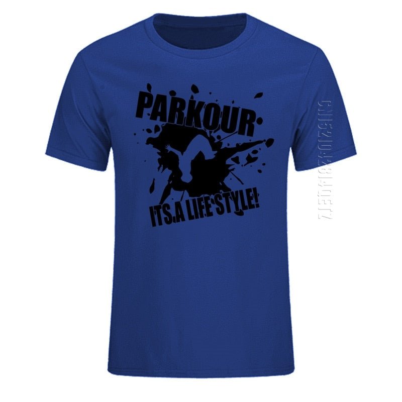 T-shirt Parkour « It’s a Lifestyle » en coton