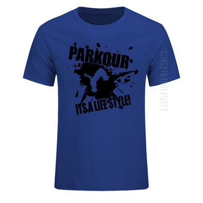 T-shirt Parkour "Its A Lifestyle", en coton