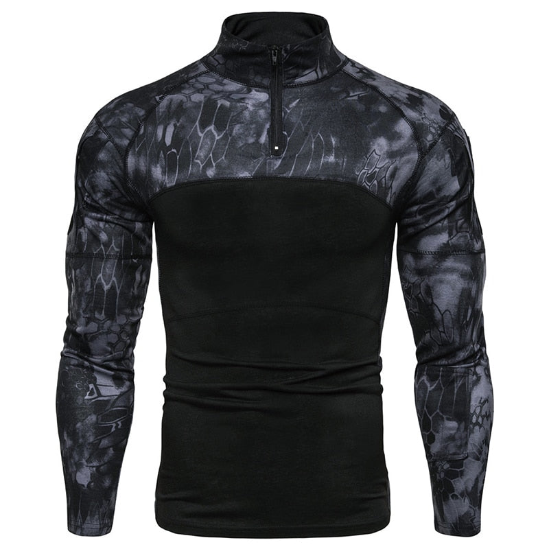 Chemise de combat tactique – Multicam, ACU ou Noir Python