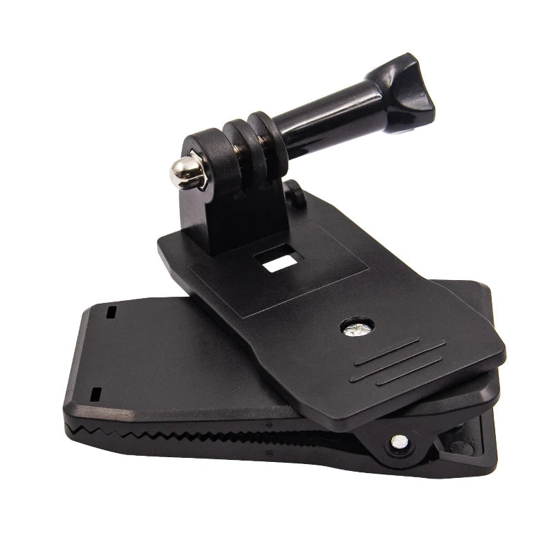 Clip rotatif 360° pour caméra d’action – sac, ceinture ou casquette