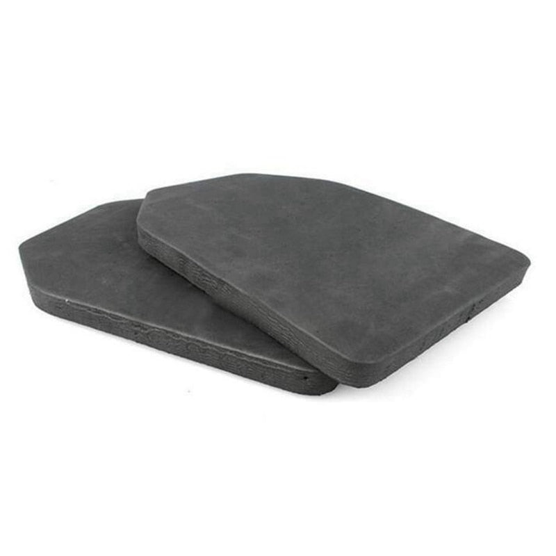 Lot de 2 plaques factices en mousse EVA type SAPI