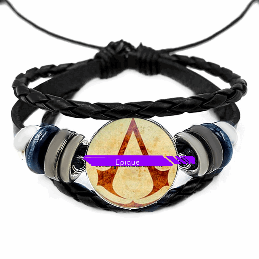 Bracelet en cuir Assassin’s Creed – présentation