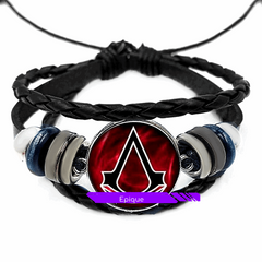 Bracelet en cuir Assassin’s Creed – détail
