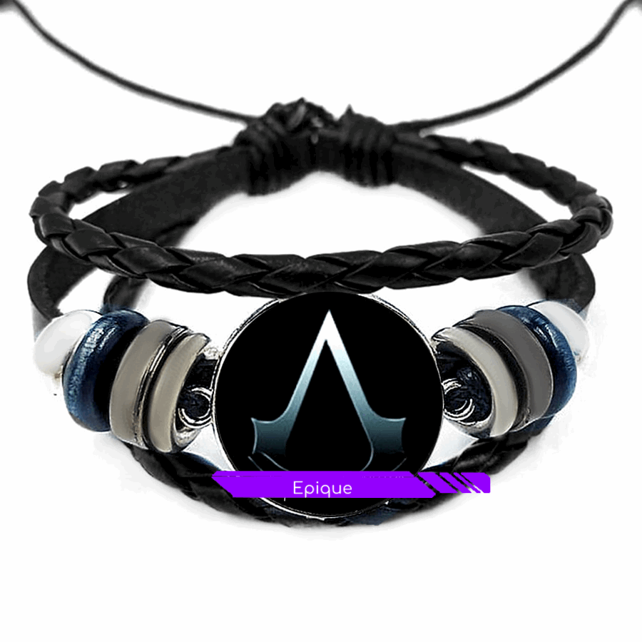 Bracelet en cuir Assassin’s Creed – modèle 3