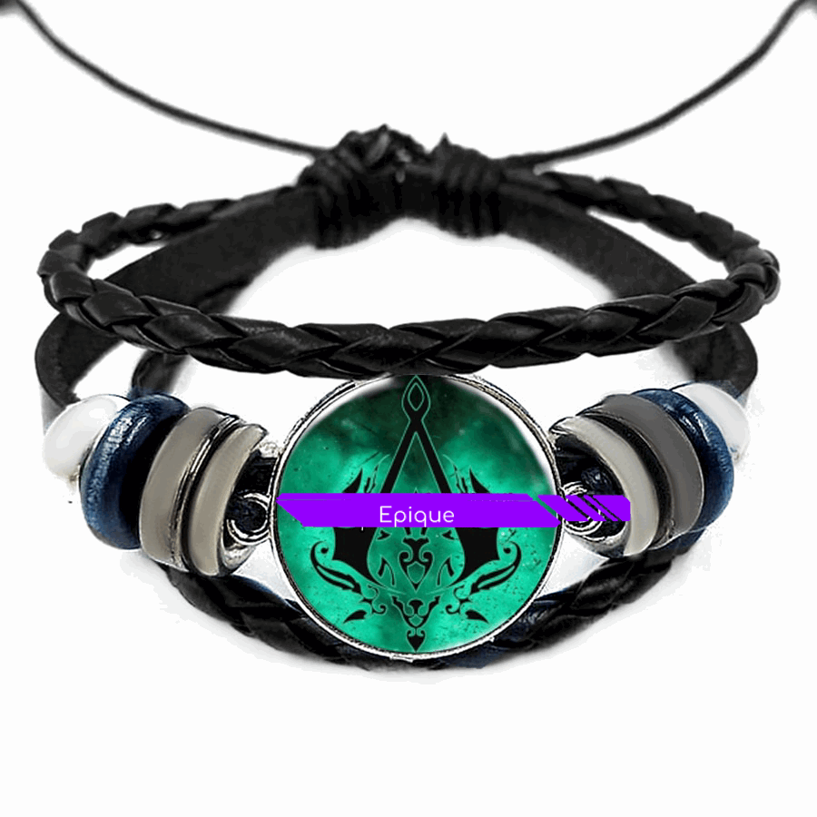 Bracelet en cuir Assassin’s Creed – modèle 2