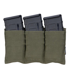 Porte-chargeurs triple 5,56 open-top MOLLE – IDOGEAR