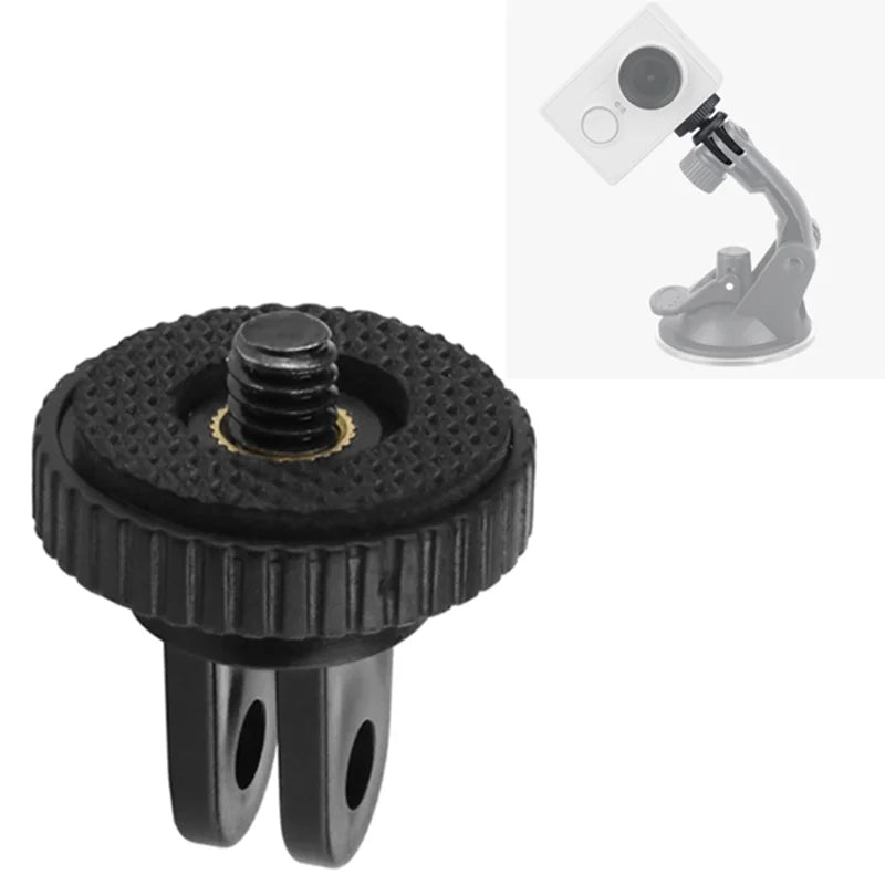 Adaptateur trépied 1/4″ pour caméra d’action GoPro / Yi