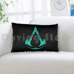 Taie d’oreiller logo Assassin’s Creed Valhalla – 3 tailles