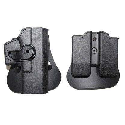 Holster Glock 17 (gen 1 à 4) + porte chargeur