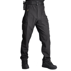 Pantalon cargo tactique multipoches doublé polaire – Plusieurs camouflages